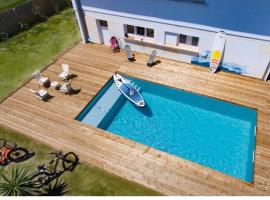 Sewa surf House 10min de Capbreton Hossegor，位于Bénesse-Maremne的酒店