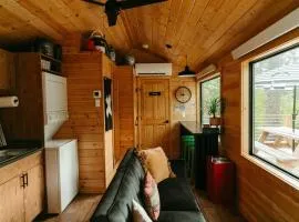 BIKE HAUS Cabin Retreat Sauna, Plunge, Hot Tub