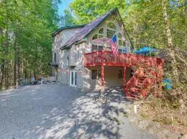 Peaceful Pocono Lake Retreat with Game Room and Deck!