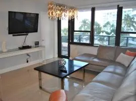 Ocean Front 2 bedroom and 2 bathroom apartment at The Alexander Resort