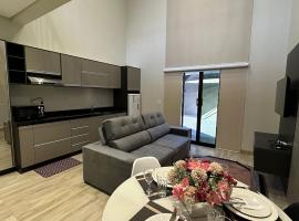 Lux Ville - Apartamento aconchegante no centro de Foz，位于伊瓜苏的自助式住宿