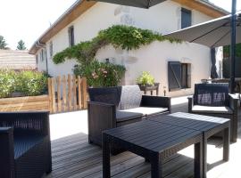 Gîte 3* La Colinette, Lac du Bourget(3 km)，位于Saint-Pierre-de-Curtille的酒店