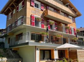 Chalet Nant Rouge，位于莱孔塔米讷蒙茹瓦的酒店