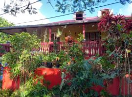 Belle maison creole à louer au coeur de la Guadeloupe à Morne à l'eau 3 chambres，位于Morne-à-lʼEau的酒店