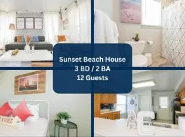 Sunset Beach House 3 Bedrooms 2 Bathrooms