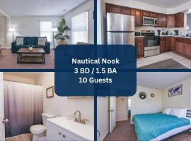 Nautical Nook - Quiet Neighborhood in AC!，位于大西洋城的酒店