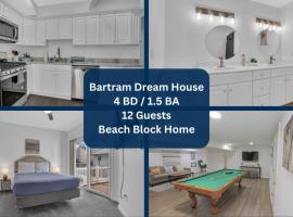 Bartram Dream House I - Bartram Beach Retreat，位于大西洋城的酒店