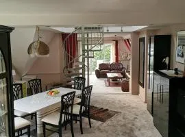 Große Ferienwohnung in ruhiger Lage mit Bergpanorama