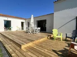 Maison rénovée 4 pièces + mezzanine, à 100m de la plage, 8 couchages - Noirmoutier-en-l'Île - FR-1-224B-231