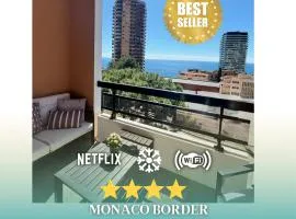 MONACO Border LUXURY SUITE - SEA VIEW - POOL