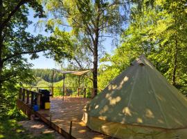 "Žvaigždžių slėnis"- glamping palapinė，位于Sližiai的酒店
