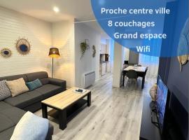 LE COSY - Classé 3 étoiles - Nay centre - Appartement，位于Nay的酒店