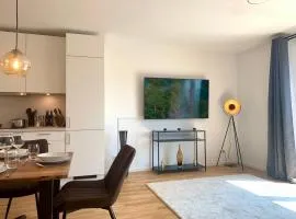 TT Living Apartment Schwarzenbek I 4 Betten I Balkon I TG-Stellplatz