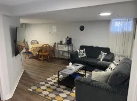 Cozy basement 2 bedroom 2 bath with parking