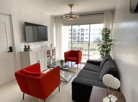 Cozy Apartment near Airport & Beach，位于El Paredón的酒店