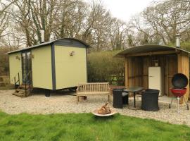 Otter Shepherds Hut，位于博德明的酒店