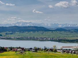 Domek u Chmielaków-Huba z widokiem na Jezioro Czorsztyńskie Tatry Balia，位于Huba的酒店