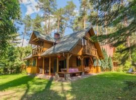 Hubertówka - jezioro Gim 450 m od plaży，位于Nowa Kaletka的酒店