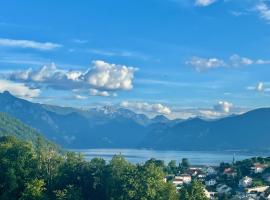 Wohnung mit wunderschönem Seeblick，位于格蒙登的酒店