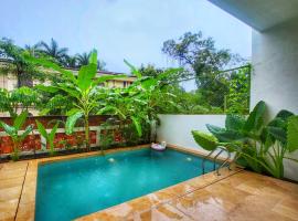 ELIVAAS 3 BHK with Pvt Pool - Mirai Taurus，位于瓦加托的酒店