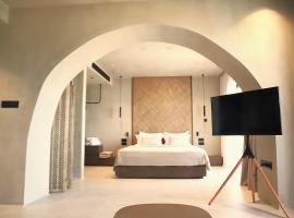 Villa Faros Apartments，位于阿里克海滩的酒店