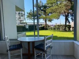 Studio vue port, Arcachon, piscine, wifi