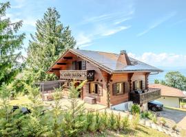 Agréable Chalet, vue panoramique sur la Lac Léman，位于埃维昂莱班的木屋