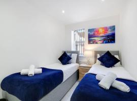 Modern 3 Bedrooms Apartment 01 Town Centre Camberley，位于坎伯利的酒店