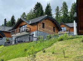 Tomtegl-Bergchalet-No-12-mit-Privatsauna-Infinitypool-Kamin-Fitnessraum-1500m-Seehoehe，位于霍赫林德的酒店