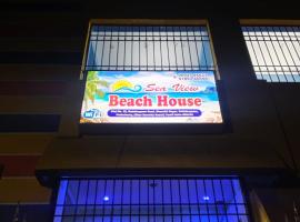 Sea View Beach House，位于蓬蒂切里Pondicherry Beach的酒店