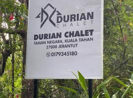 Durian Chalet，位于瓜拉大汉的民宿