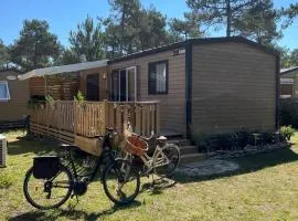 Mobil home climatisé très récent tout confort 6 personnes