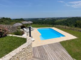 Chambre d'hôtes Domaine Cherps Spa et piscine，位于Vielleségure的酒店