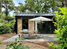 Summ Lodge - luxe boutique lodge Veluwe，位于宁斯佩特的木屋