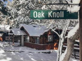 oak knoll lodge，位于大熊湖的酒店