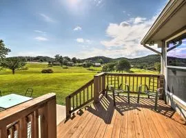 Holiday Island Home with Patio and Golf Course View!