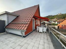 Holiday home with castle-view，位于Treffurt的酒店