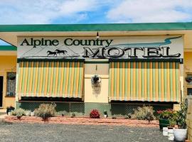 ALPINE COUNTRY MOTEL plus FREE COFFEE，位于库马的汽车旅馆