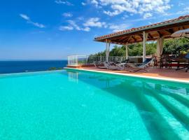 VILLA LOVRAN - 150m to the beach - infinity pool - incredible sea view - fitness room，位于洛夫兰的酒店