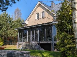 Vila Vynuogyne，位于Paberžė的酒店