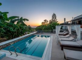 Homes Eva's garden -Your Secret Retreat with a Private Pool in Kos，位于Asfendioú的酒店