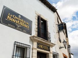 Hotel La Quinta de Santillán，位于钦琼的酒店