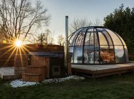 Sphair aux merveilles - Dôme romantique avec vue panoramique sur la nature