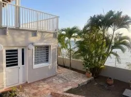 Maison de 2 chambres avec vue sur la mer jardin clos et wifi a Sainte Luce