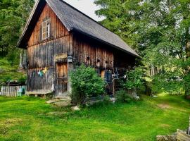 Schell-Hütte，位于Preitenegg的露营地