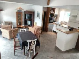 Maison calme avec jardin près plage, 6 pers, à Le Tour-du-Parc - FR-1-639-117
