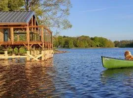 Lacustra Cabanes accessibles en canoé et Chalets tout confort
