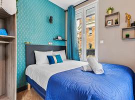 Résidence AURMAT - Appart - Hôtel - Boulogne - Paris，位于布洛涅-比扬古的酒店