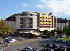 Astra Vevey Hotel & Restaurant，位于沃韦的酒店