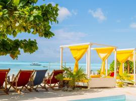 Pili Pili Beach Bungalows，位于江比阿的酒店